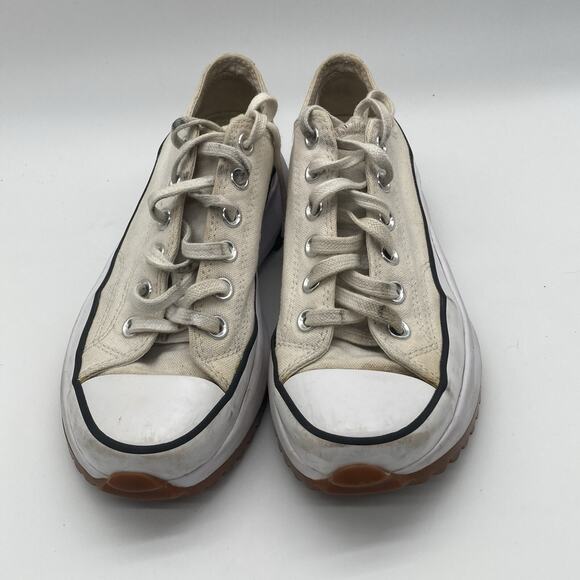 Mens Size 5 Converse Run Star Hike White 168817C Chunky Platform Sneakers - Picture 3 of 9